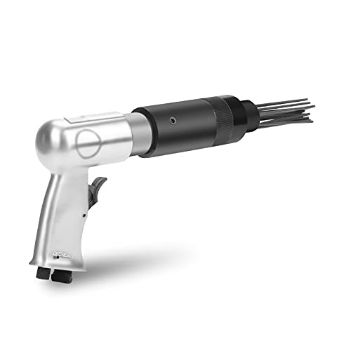 Cocoarm Nadelentroster Druckluft 19 Nadeln Entroster Nadelpistole Rostentferner Lange 340 mm 3000 Schläge pro Minute Ergonomischer Pistolengriff Cocoarm Nadelentroster Druckluft 19 Nadeln Entroster Nadelpistole Rostentferner Lange 340 mm 3000 Schläge pro Minute Ergonomischer Pistolengriff von Cocoarm