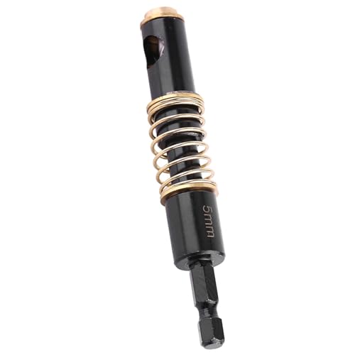 Cocoarm Scharniermitte Bit Scharnierbohrmaschine Bit Bit Bit 5mm 1/4 Zoll Sechskant Shank Hochgeschwindigkeitsstahl 4241 mit Messingspitze für Holzplastikscharniere Hardware (5 mm) von Cocoarm
