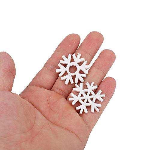 Cocoarm Schneeflocke Geformt, Ausgezeichnetes Holzmaterial, Auffällige Dekor - 100 Stück Holz Scrapbooking, Schneeflocken, Weihnachtshänge -Ornamente Handwerk, mit Glättung und Schön (100 Packungen Cocoarm Schneeflocke Geformt, Ausgezeichnetes Holzmaterial, Auffällige Dekor - 100 Stück Holz Scrapbooking, Schneeflocken, Weihnachtshänge -Ornamente Handwerk, mit Glättung und Schön (100 Packungen von Cocoarm
