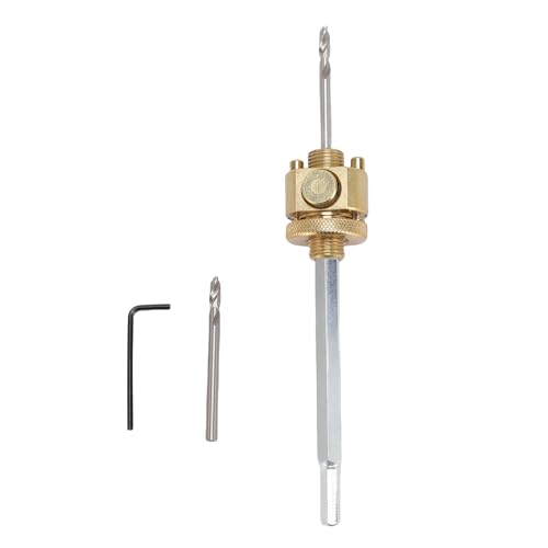 Cocoarm Sechskant-Schaftholöffner, Pleuel-Schnellverschluss-Downlight-Lochsäge-Lochschneider-Lochwerkzeug für Massivholzbretter Gipskartonplatten mit Universeller Sec von Cocoarm