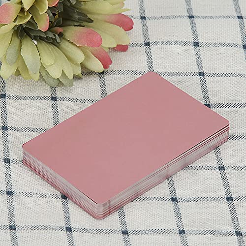 Cocoarm Visitenkarten von Aluminiumlegierung Elegante Name Karten Professionelle Metallkarten 50pcs Leichtes Rostbeständiges Rostresistent mit Verschiedenen Farben für Grüne Roségold-Rote Optionen Cocoarm Visitenkarten von Aluminiumlegierung Elegante Name Karten Professionelle Metallkarten 50pcs Leichtes Rostbeständiges Rostresistent mit Verschiedenen Farben für Grüne Roségold-Rote Optionen von Cocoarm