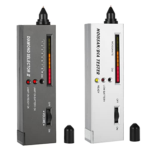 Diamond Selector II, Moissanit -Tester, Tragbarer Schmuck Diamond Selector II Moissanit -Tester Set, Praktisches Testwerkzeug mit 2 Handbüchern und 2 Tabletts, Leichtgewicht und Diamond Selector II, Moissanit -Tester, Tragbarer Schmuck Diamond Selector II Moissanit -Tester Set, Praktisches Testwerkzeug mit 2 Handbüchern und 2 Tabletts, Leichtgewicht und von Cocoarm