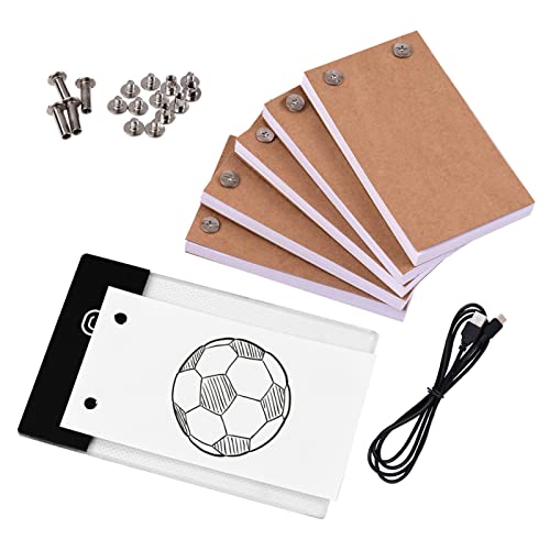 Flip Book Kit mit Light Pad LED LED Light Box Tablet 300 Blätter Zeichnenpapier Flipbook, mit 5 Flip -Büchern, USB -Antrieb Zum Skizzieren, Zeichnen Flip Book Kit mit Light Pad LED LED Light Box Tablet 300 Blätter Zeichnenpapier Flipbook, mit 5 Flip -Büchern, USB -Antrieb Zum Skizzieren, Zeichnen von Cocoarm