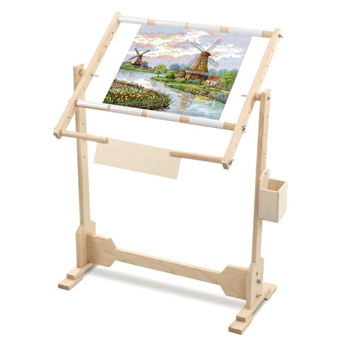 Gobelin-Bodenständer Großer Boden Reifen Tapisserie Bodenständer Kreuzstichrahmen Kreuzstichrahmen Holzbodenständer für Tapisserie Stickrahmen Reifen Stickrahmen Tisch Holzrahmen Gobelin-Bodenständer Großer Boden Reifen Tapisserie Bodenständer Kreuzstichrahmen Kreuzstichrahmen Holzbodenständer für Tapisserie Stickrahmen Reifen Stickrahmen Tisch Holzrahmen von Cocoarm
