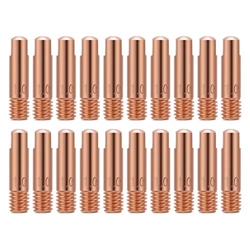 Kupfer Kontaktspitze 0.8/1.0Mm Mig Mag Schweißbrenner Verbrauchsmaterialien Für 15Ak 24Kd Modelle 20 Stück Kupfer Kontaktspitze 0.8/1.0Mm Mig Mag Schweißbrenner Verbrauchsmaterialien Für 15Ak 24Kd Modelle 20 Stück von Cocoarm