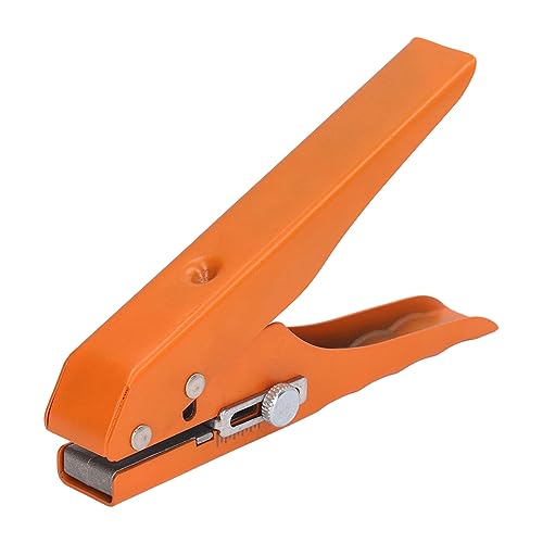 Papierlocher, Hochleistungs-Einzellocher 10mm, Handgehaltene Locher Lochzange, Einzellochstanze, Kantenanleimstanzer, Metall-Handzange für Kantenanleimung von Cocoarm