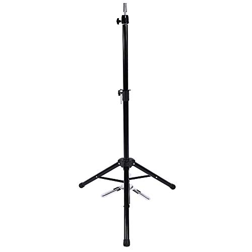 Puppenkopfständer Für Friseure 85Cm Perückenkopfrahmen Friseur Trainingspuppe Stativ Haarperücke Kopfrahmen Werkzeug, Drehbar, Übungskopf Ständer Puppenkopf Ständer Metall Friseur Sta von Cocoarm