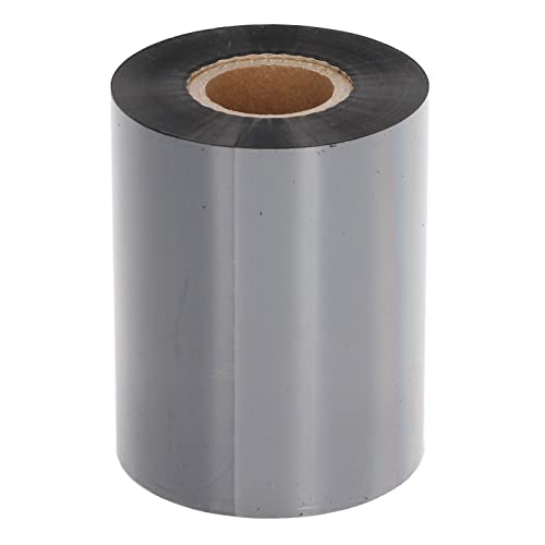 Schwarzes Thermotransferband Harz, Thermotransferband mit dreischichtiger Struktur, Kompatibel FüR TSC, FüR Argox, Harzverstärktes Wachsband, Etikettenaufkleber, Barcode-Druck von Cocoarm