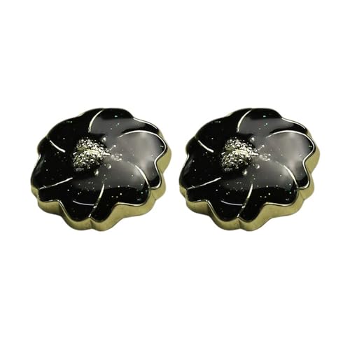Codulu Elegante Vintage-Knöpfe, rund, Nähknöpfe, Mantel, Hemd, Ersatzknopf für Kinder, DIY-Blazer, Uniform, Anzüge, Handwerk, dekorativ, 23 mm, Schwarz Codulu Elegante Vintage-Knöpfe, rund, Nähknöpfe, Mantel, Hemd, Ersatzknopf für Kinder, DIY-Blazer, Uniform, Anzüge, Handwerk, dekorativ, 23 mm, Schwarz von Codulu