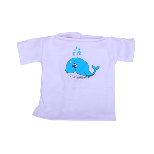 Codulu Kleidung für 18 Zoll amerikanische Puppen-T-Shirt Delphin Freizeitkleidung Zubehör für 43-46 cm Puppen-1 Stück. von Codulu