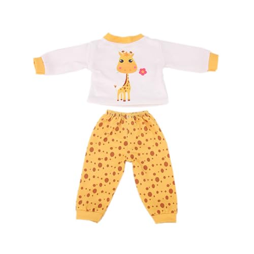 Codulu Kleidung für 18 Zoll amerikanische Puppen-Tops Hosen Casual Sommerkleider Zubehör für 43-46 cm Puppen von 43-46 cm Puppen von 43 bis 46 cm-2 Stück/Set-D Codulu Kleidung für 18 Zoll amerikanische Puppen-Tops Hosen Casual Sommerkleider Zubehör für 43-46 cm Puppen von 43-46 cm Puppen von 43 bis 46 cm-2 Stück/Set-D von Codulu