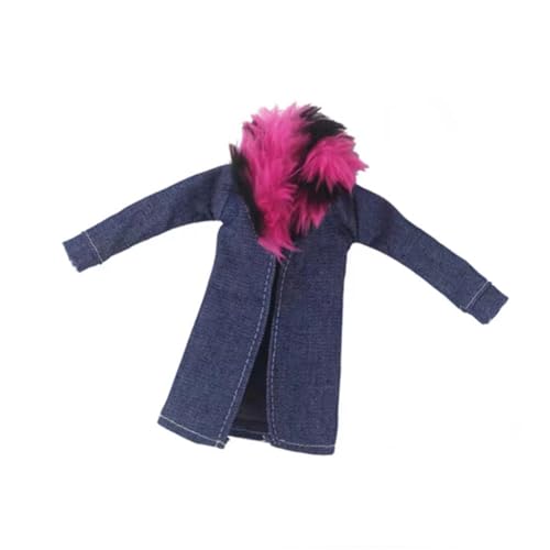 Codulu Kleidung für Puppen, 11,5 Zoll, amerikanische Puppen, 30 cm, Freizeitkleidung, Jeansmantel mit Pelzkragen, Winterkleidung für Puppen, BJD-Puppen, 1/6 Kinderspielzeug, 1 Stück, #G Codulu Kleidung für Puppen, 11,5 Zoll, amerikanische Puppen, 30 cm, Freizeitkleidung, Jeansmantel mit Pelzkragen, Winterkleidung für Puppen, BJD-Puppen, 1/6 Kinderspielzeug, 1 Stück, #G von Codulu