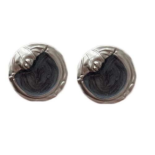 Codulu Metallknöpfe im Vintage-Stil, rund, zum Nähen, für Mantel, Hemd, Ersatzknopf für Kinder, DIY-Blazer, Uniform, Anzüge, Handwerk, dekorativ, 18 mm, Schwarz Codulu Metallknöpfe im Vintage-Stil, rund, zum Nähen, für Mantel, Hemd, Ersatzknopf für Kinder, DIY-Blazer, Uniform, Anzüge, Handwerk, dekorativ, 18 mm, Schwarz von Codulu