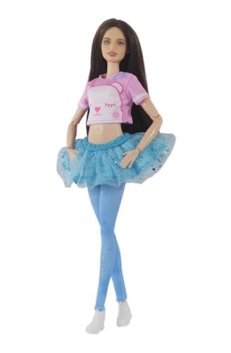 Codulu Puppen-Kleidung für 11,5 Zoll amerikanische Puppe, 30 cm Mädchenpuppe, Freizeitkleidung, Mantel, T-Shirt, Shorts, Schuhe, Sommerkleidung 1/6 BJD Spielzeug für Kinder #B Codulu Puppen-Kleidung für 11,5 Zoll amerikanische Puppe, 30 cm Mädchenpuppe, Freizeitkleidung, Mantel, T-Shirt, Shorts, Schuhe, Sommerkleidung 1/6 BJD Spielzeug für Kinder #B von Codulu