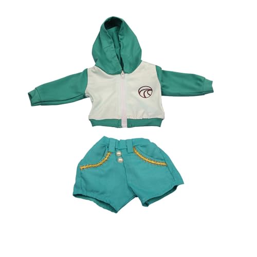 Codulu Puppenkleidung für 18 Zoll amerikanische Puppen-Hosen und Mäntel-Kleidung und Zubehör für 43-46-cm-Puppenzubehör 2 Stück/Set Codulu Puppenkleidung für 18 Zoll amerikanische Puppen-Hosen und Mäntel-Kleidung und Zubehör für 43-46-cm-Puppenzubehör 2 Stück/Set von Codulu