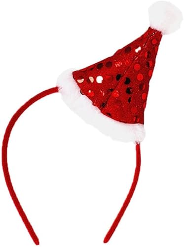 Codulu Stirnbänder, Haarreifen, Weihnachtsmütze, Kopfschmuck, Kopfschmuck für Weihnachten, Party, Kostüm, Zubehör, Foto-Requisiten Codulu Stirnbänder, Haarreifen, Weihnachtsmütze, Kopfschmuck, Kopfschmuck für Weihnachten, Party, Kostüm, Zubehör, Foto-Requisiten von Codulu