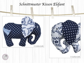 Nackenkissen Elefant Nackenkissen Elefant von CoelnerLiebe