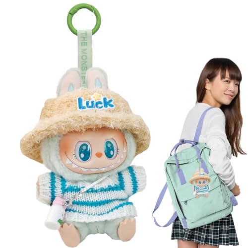 Coffee Life Plus Nabubu Puppe, 17CM Nabubu Keychain, Nabubu Monster Keychain,Enthält 17cn Plüschpuppe + Kleidung + Zubehör (B) von Coffee Life Plus