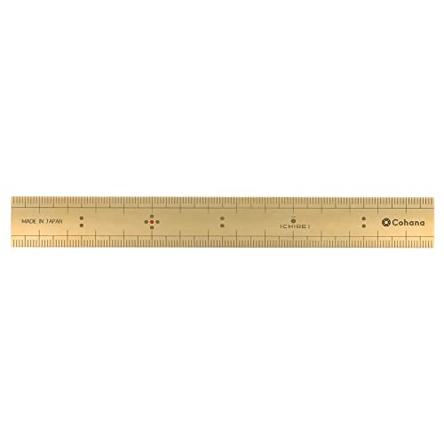 Cohana 45-047 Ruler, Bronze, 15cm Long von Cohana