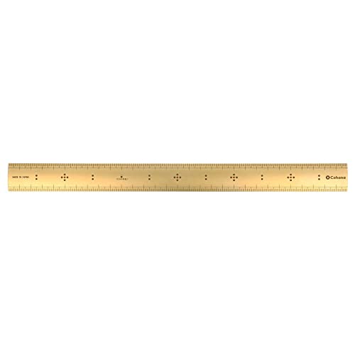 Cohana 45-048 Ruler, Messing, Bronze, 30cm Cohana 45-048 Ruler, Messing, Bronze, 30cm von Cohana