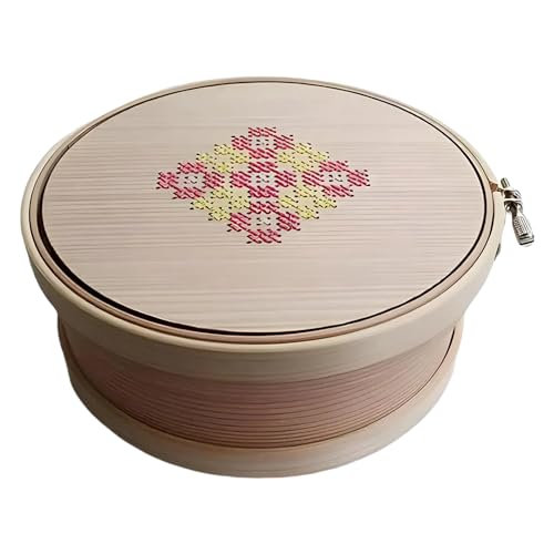 Cohana Magewappa Werkzeugkasten-Stickrahmen 15 cm gelb-pink - 1 STK Cohana Magewappa Werkzeugkasten-Stickrahmen 15 cm gelb-pink - 1 STK von Cohana