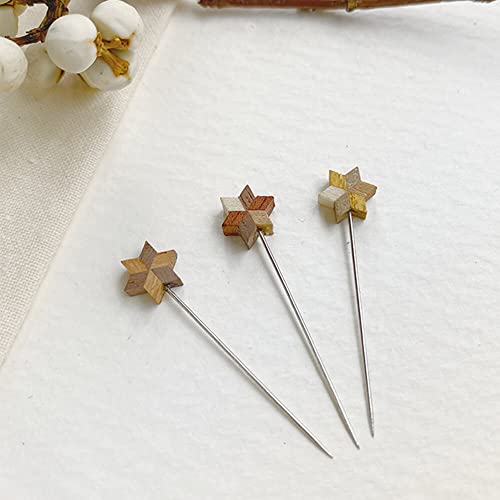 Cohana 45-165 Sewing Pins, Holz Legierter Stahl, Gold, Silver, Brown, 14mm Length, 3 Count Cohana 45-165 Sewing Pins, Holz Legierter Stahl, Gold, Silver, Brown, 14mm Length, 3 Count von Cohana