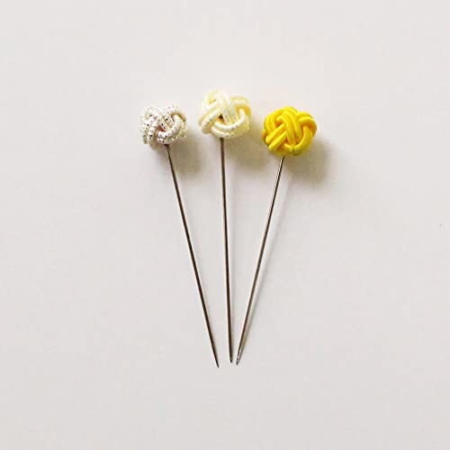 Cohana 45-226 Sewing Pins, Yellow, 0.5x40mm, 3 Count von Cohana