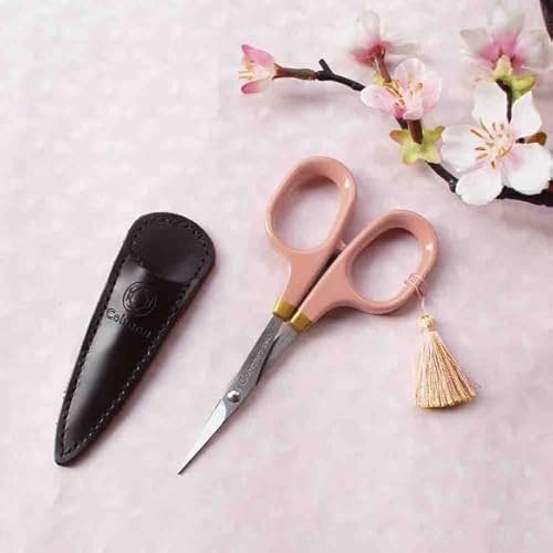 Cohana 45-290 Schere mit Golden Quaste, Leather, Rosa, One Size Cohana 45-290 Schere mit Golden Quaste, Leather, Rosa, One Size von Cohana