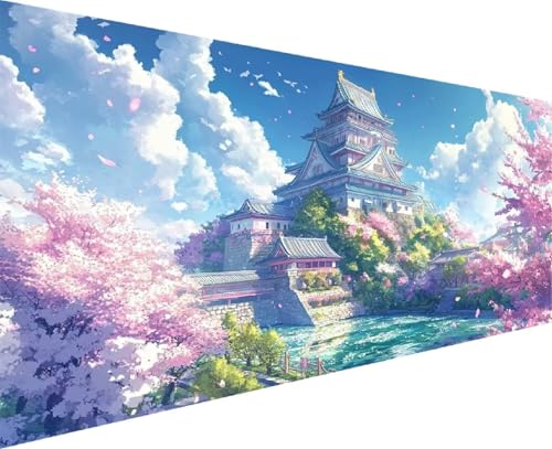 Diamond Painting Landscape Diamond Painting Erwachsene Groß Xxl 35x70 cm Diamantmalerei Bilder Kinder Flower Kristall Kreativ DIY Mosaik Herstellung Bastelset, füR MäDchen Geschenke Haus Wanddekoo A-6 von Cohnpjng