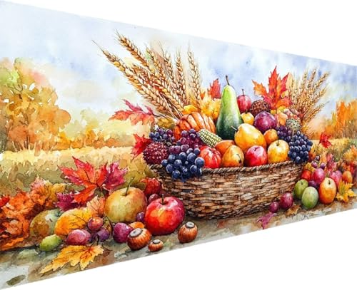 Diamond Painting Landscape Diamond Painting Erwachsene Groß Xxl 45x90 cm Diamantmalerei Basteln Bilder Color Kristall Kreativ DIY Mosaik Herstellung Bastelset, füR MäDchen Geschenke Haus Wanddekoo U-9 von Cohnpjng