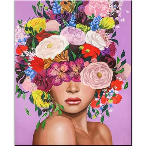 Coinsyyds 5D Diamant Malerei Full Runden Drill Anfänger DIY Diamant Painting Bunt Blumen Kits for Erwachsene Diamond Painting Handwerk Frau für Home Wall Decor 30 x 40 cm Coinsyyds 5D Diamant Malerei Full Runden Drill Anfänger DIY Diamant Painting Bunt Blumen Kits for Erwachsene Diamond Painting Handwerk Frau für Home Wall Decor 30 x 40 cm von Coinsyyds