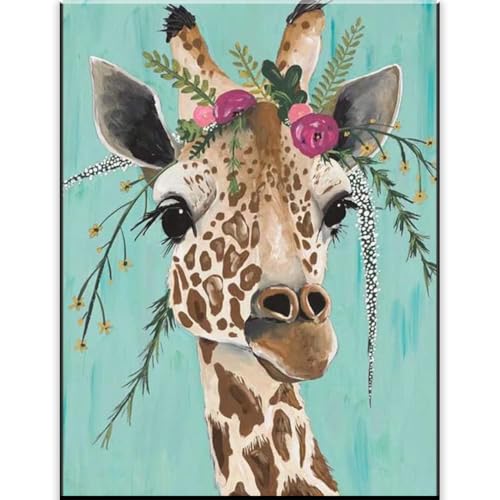Coinsyyds 5D Diamant Malerei Full Runden Drill Anfänger DIY Diamant Painting Giraffe Kits for Erwachsene Diamond Painting Handwerk für Home Wall Decor 30 x 40 cm Coinsyyds 5D Diamant Malerei Full Runden Drill Anfänger DIY Diamant Painting Giraffe Kits for Erwachsene Diamond Painting Handwerk für Home Wall Decor 30 x 40 cm von Coinsyyds