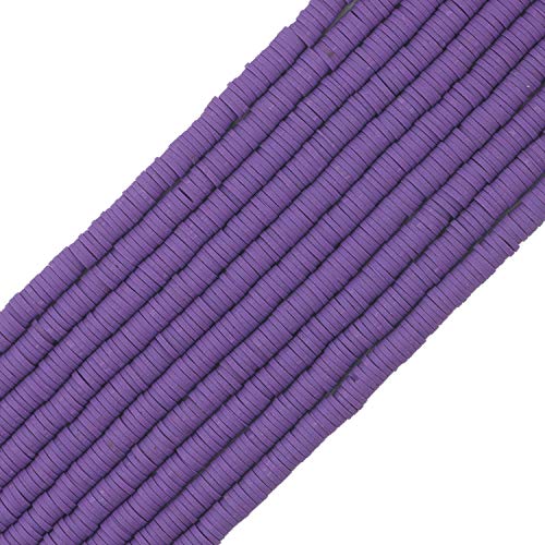 COIRIS Heishi-Perlen, 3400 Stück, gemischte Farben, aus Vinyl, umweltfreundlich, handgefertigt, 6 mm, Abstandshalter für Surfer, Chocker, Halskette, Armband, Ohrringe, Schmuckherstellung(RT-Purple-6) COIRIS Heishi-Perlen, 3400 Stück, gemischte Farben, aus Vinyl, umweltfreundlich, handgefertigt, 6 mm, Abstandshalter für Surfer, Chocker, Halskette, Armband, Ohrringe, Schmuckherstellung(RT-Purple-6) von Coiris
