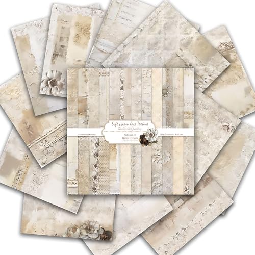 Scrapbook-Papier, 30,5 x 30,5 cm, 24 Blatt, DIY-Origami, dekoratives Handwerk, doppelseitiger Druck, Fotoalbum, Dekoration, holzfreies Papier für Geschenkverpackungen, Kartenherstellung, Collage Scrapbook-Papier, 30,5 x 30,5 cm, 24 Blatt, DIY-Origami, dekoratives Handwerk, doppelseitiger Druck, Fotoalbum, Dekoration, holzfreies Papier für Geschenkverpackungen, Kartenherstellung, Collage von Colabrili