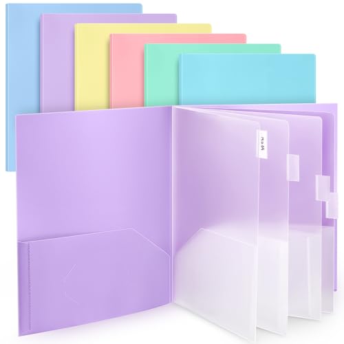 Colarr Pastell-Ordner mit 10 Fächern, 27,9 x 25,4 cm, robuster Kunststoff, mehrere Fächer, Briefgröße, Papier, Dokumente, Projekt-Organizer für Büro, Zuhause, Geschäftstreffen, 6 Stück Colarr Pastell-Ordner mit 10 Fächern, 27,9 x 25,4 cm, robuster Kunststoff, mehrere Fächer, Briefgröße, Papier, Dokumente, Projekt-Organizer für Büro, Zuhause, Geschäftstreffen, 6 Stück von Colarr