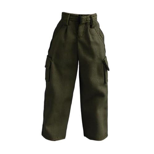 Colcolo 1/12 Actionfigur-Kleidung, Anziehhose, Mini, Freizeitkleidung, Miniatur-Kleidung, Puppenkostüm-Zubehör für 6" männliche Figuren, Puppen, GrÜn Colcolo 1/12 Actionfigur-Kleidung, Anziehhose, Mini, Freizeitkleidung, Miniatur-Kleidung, Puppenkostüm-Zubehör für 6" männliche Figuren, Puppen, GrÜn von Colcolo