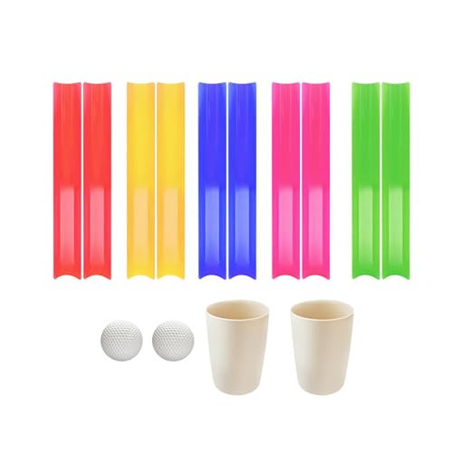 Colcolo 15 Teiliges Teambuilding Spiel Als Gruppenspiel Und Rinnenspiel für Den Staffellauf Im Freien Aus Robustem PVC Gefertigt für Firmenfeiern Und Sportfe, S 5.5 cm Breite von Colcolo