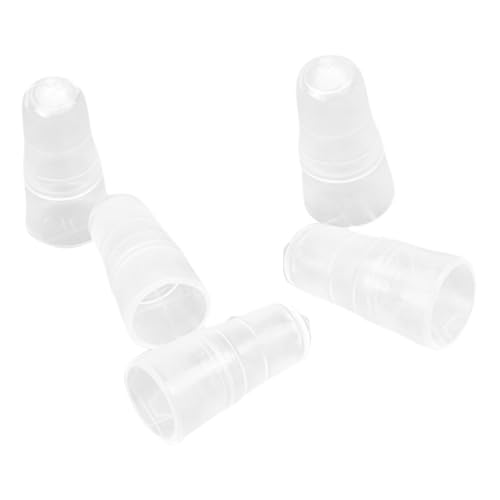 Colcolo 5-teilige -Schutzkappe, Spitzenschutz, Modellierwerkzeuge, Zubehör, klare -Düsenschutz-Schutzabdeckung von Colcolo