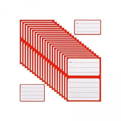Colcolo 5X to/from Address Mailing Labels, Address Tags Sticker, Blanko Mail Address Label Stickers Porto Address Labels for School Envelope 50 Sheets Colcolo 5X to/from Address Mailing Labels, Address Tags Sticker, Blanko Mail Address Label Stickers Porto Address Labels for School Envelope 50 Sheets von Colcolo