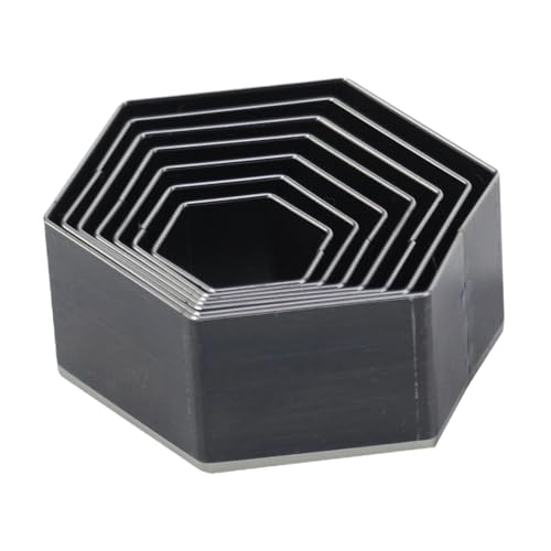 Colcolo 7pcs -Stanze Stürze Schneiden Stanze Geometrische Form Stanze Stanze Stürze Werkzeuge für DIY -Anhänger Brieftasche Geldbörse, Sechseck Colcolo 7pcs -Stanze Stürze Schneiden Stanze Geometrische Form Stanze Stanze Stürze Werkzeuge für DIY -Anhänger Brieftasche Geldbörse, Sechseck von Colcolo