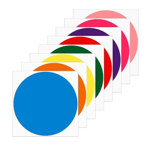 Colcolo 8 farbige Punktaufkleber, Aktivitäts-Bodenaufkleber, mehrfarbige Markierungen für Linien, Kreis-Tags für Konferenzen, Büro, Kindergarten Colcolo 8 farbige Punktaufkleber, Aktivitäts-Bodenaufkleber, mehrfarbige Markierungen für Linien, Kreis-Tags für Konferenzen, Büro, Kindergarten von Colcolo