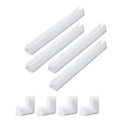 Colcolo 8x Bilderrahmen-Eckenschutz aus Schaumstoff, Gemälde, Aufbewahrung, weiches Zubehör, Polsterung für Fotokunst, TV-Möbel von Colcolo