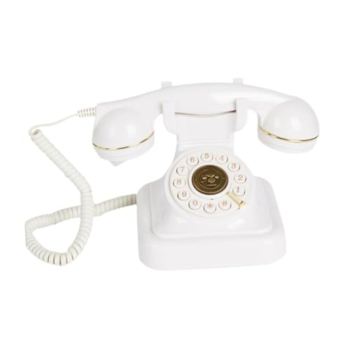 Colcolo Audio Gästebuch, Hochzeitstelefon mit Drehwählscheibe, Telefonrecorder, Telefonaufzeichnung von Audionachrichten, Audio-Gästebuch für Verlobungen, Weiß Colcolo Audio Gästebuch, Hochzeitstelefon mit Drehwählscheibe, Telefonrecorder, Telefonaufzeichnung von Audionachrichten, Audio-Gästebuch für Verlobungen, Weiß von Colcolo