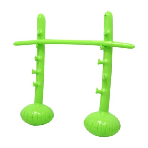 Colcolo Aufblasbare Hochsprungstange, Spiel-Requisite, tragbare Neuheit, lustige Aktivität, aufblasbarer Pfosten für Outdoor-Spielzeug für Familientreffen, GrÜn Colcolo Aufblasbare Hochsprungstange, Spiel-Requisite, tragbare Neuheit, lustige Aktivität, aufblasbarer Pfosten für Outdoor-Spielzeug für Familientreffen, GrÜn von Colcolo
