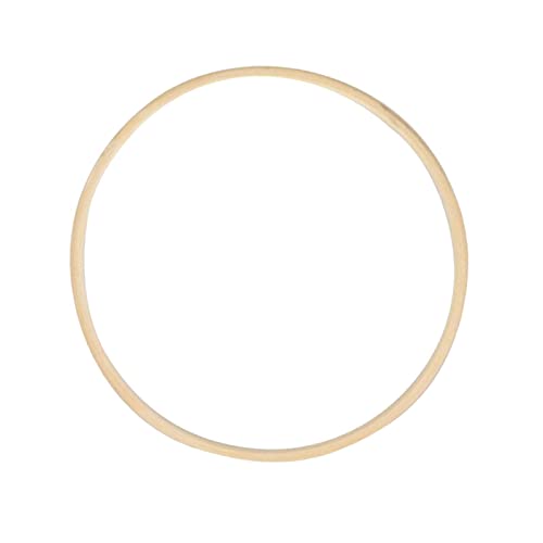 Colcolo Bambus Kreis Craft Hoop Ringe, Kreuzstich Bamboo Hoop Ringe Runde Stickrahmen Perfekt für DIY Craft Nähen - 26cm von Colcolo