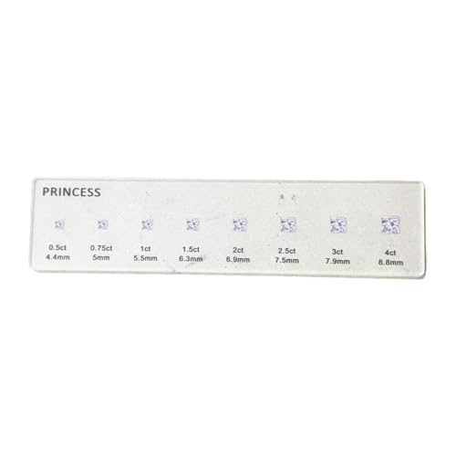 Colcolo Diamond Sizer Formhandbuch Größe und Gewicht Vergleiche Werkzeug Clear Acryl kompakt für Hochzeitskleidhüge Kopfbedeckung DIY -Handwerk Making, Quadrat Colcolo Diamond Sizer Formhandbuch Größe und Gewicht Vergleiche Werkzeug Clear Acryl kompakt für Hochzeitskleidhüge Kopfbedeckung DIY -Handwerk Making, Quadrat von Colcolo