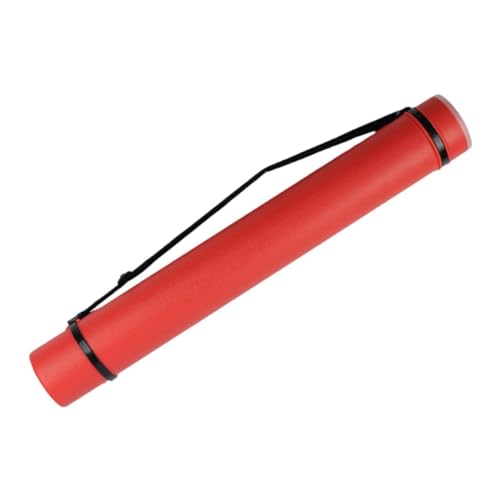 Colcolo Erweiterbare Posterrohre, Tragetasche für Kunstwerke, Praktischer Rollenhalter, Rot Colcolo Erweiterbare Posterrohre, Tragetasche für Kunstwerke, Praktischer Rollenhalter, Rot von Colcolo
