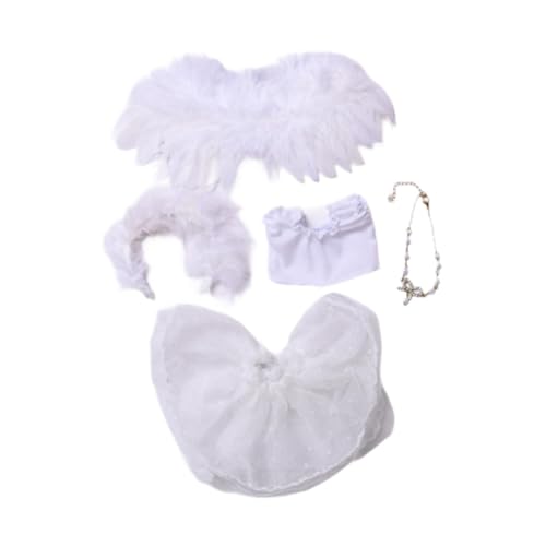 Colcolo Fashion Dolls Angel Fling Lace Set, handgefertigte Kleidung ACCS Miniaturkleidung für 15-17 cm Puppen Mädchen Puppen Colcolo Fashion Dolls Angel Fling Lace Set, handgefertigte Kleidung ACCS Miniaturkleidung für 15-17 cm Puppen Mädchen Puppen von Colcolo