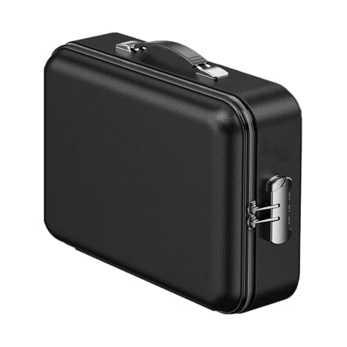 Colcolo Feuerfeste Dokumentenbox mit Schloss, wasserdicht, tragbar, Geldbeutel, sicherer Akten-Organizer, Hartschalenkoffer für wichtige Dokumente, Zuhause Colcolo Feuerfeste Dokumentenbox mit Schloss, wasserdicht, tragbar, Geldbeutel, sicherer Akten-Organizer, Hartschalenkoffer für wichtige Dokumente, Zuhause von Colcolo