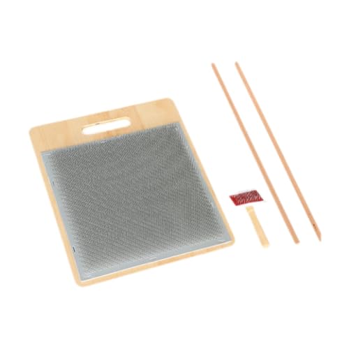 Colcolo Handkarde zum Mischen von Wolle, tragbares ergonomisches Kardierbürstenset, Garnkardierbrett zum Mischen von Farben und Organisieren, Ohne Ständer Colcolo Handkarde zum Mischen von Wolle, tragbares ergonomisches Kardierbürstenset, Garnkardierbrett zum Mischen von Farben und Organisieren, Ohne Ständer von Colcolo